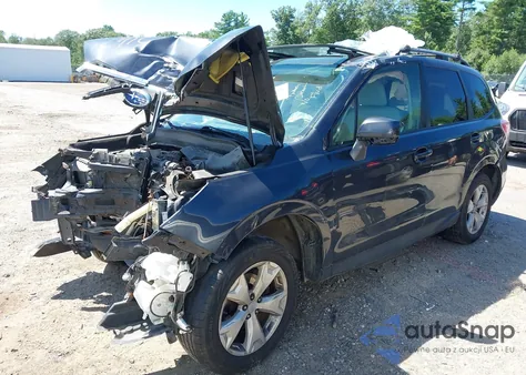 2014 Subaru Forester 2.5I Premium from USA, damaged, VIN JF2SJAECXEH548127